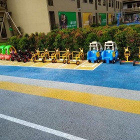 透水混凝土學校操場 透水混凝土步道 透水水泥路面 原材料廠家