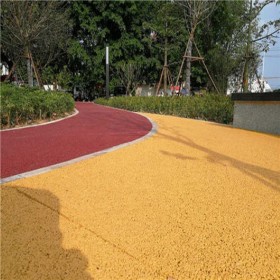 道路透水性混凝土 現澆透水地面 透水道路彩色 廠家現貨供應