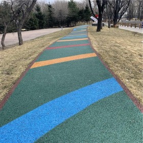 安順市 彩色混凝土增強劑 園林道路彩色混凝土 透水砼 施工單位