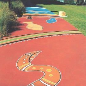 成都市 生態透水地坪 彩色透水地面 混凝土透水增強劑 生產廠家