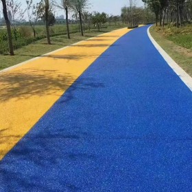 西安市 透水彩色砼 生態透水地坪 海綿透水混凝土 材料生產廠家