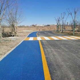 開江縣 環保透水路面 公園透水路面 彩色混凝土罩面劑 材料制作廠家