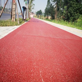 塔城市 彩色強固透水砼 透水混凝土骨料 綠色透水混凝土 報價清單