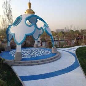 四川 生態透水地坪 透水地坪鋪裝 透水混凝土修補 批發價格