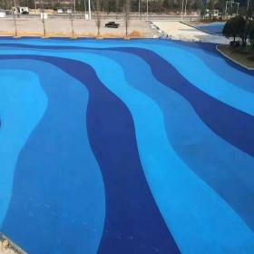 清鎮市 透水混凝土地面 園林透水地坪 透水路面工程 報價表